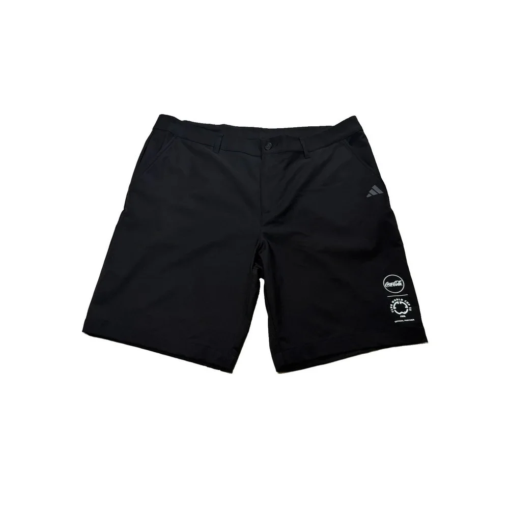 NWT Adidas Golf Shorts 38 Black IU2830 Coca-Cola FIFA Club World Cup 2025 Mens